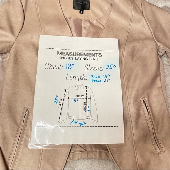 Dynamite Women's Tan Jacket - Picture 15 of 16